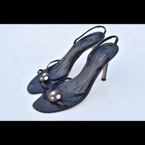 Kate spade sling back heeled sandals